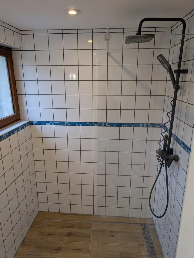 Salle de douche à l'italienne